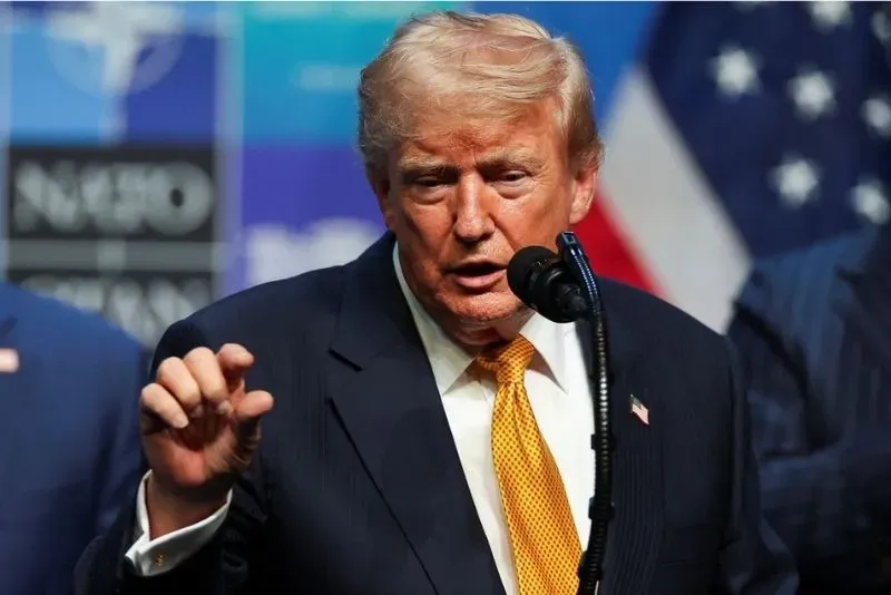Tổng thống Mỹ Donald Trump - Ảnh: Reuters