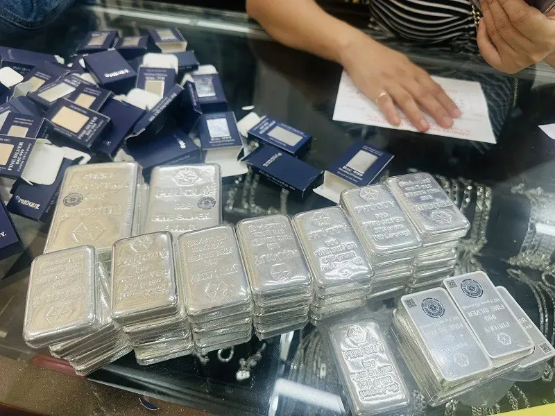 giá bạc hôm nay