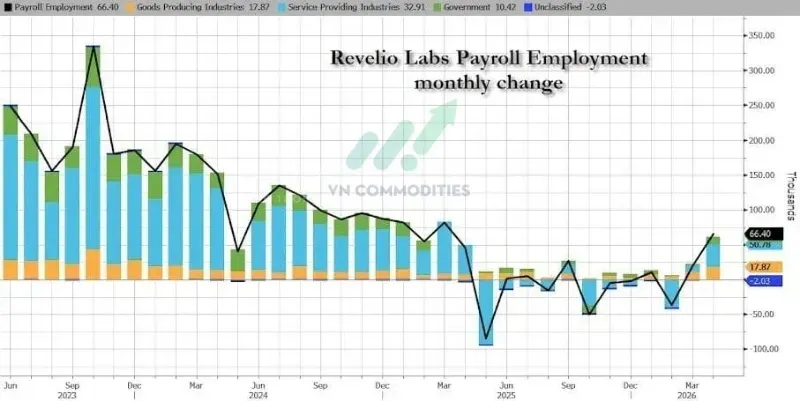 Dữ liệu Revelio Labs chỉ ra số việc làm tăng mạnh nhất kể từ 03/2025