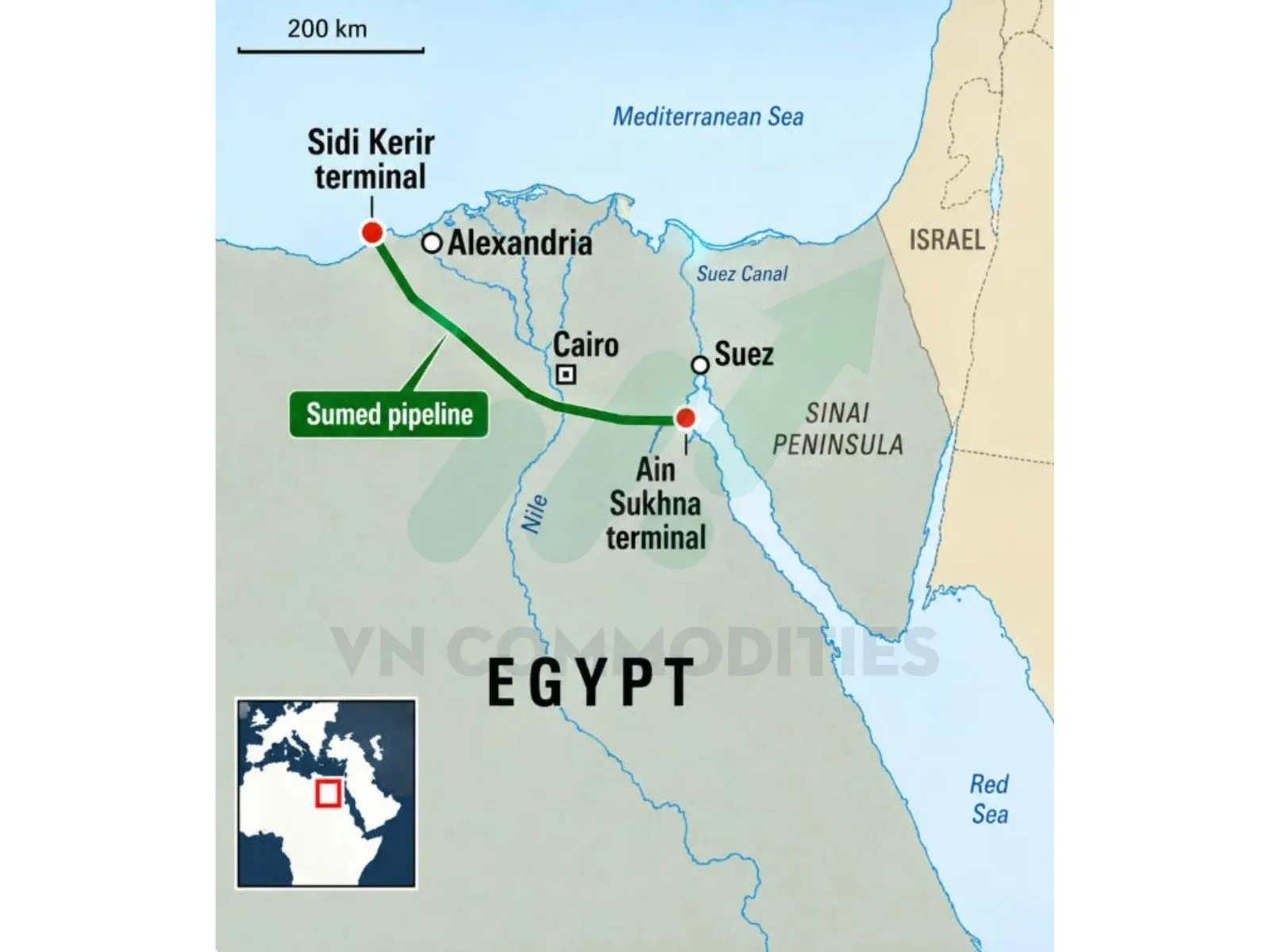 Tuyến vận chuyển dầu mới của Saudi Aramco