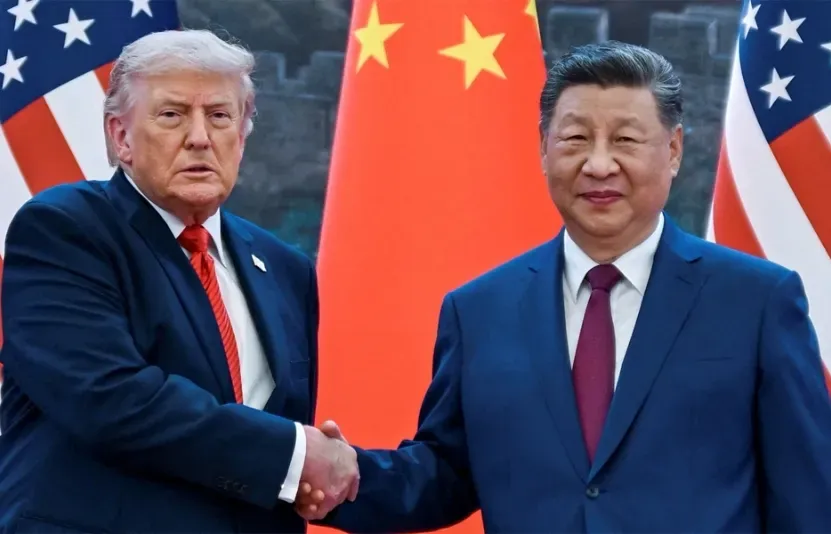 Tổng thống Mỹ Donald Trump và Chủ tịch Trung Quốc Tập Cận Bình