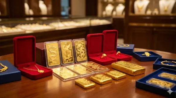 Giá vàng (05/02): Vàng trong nước giảm sốc